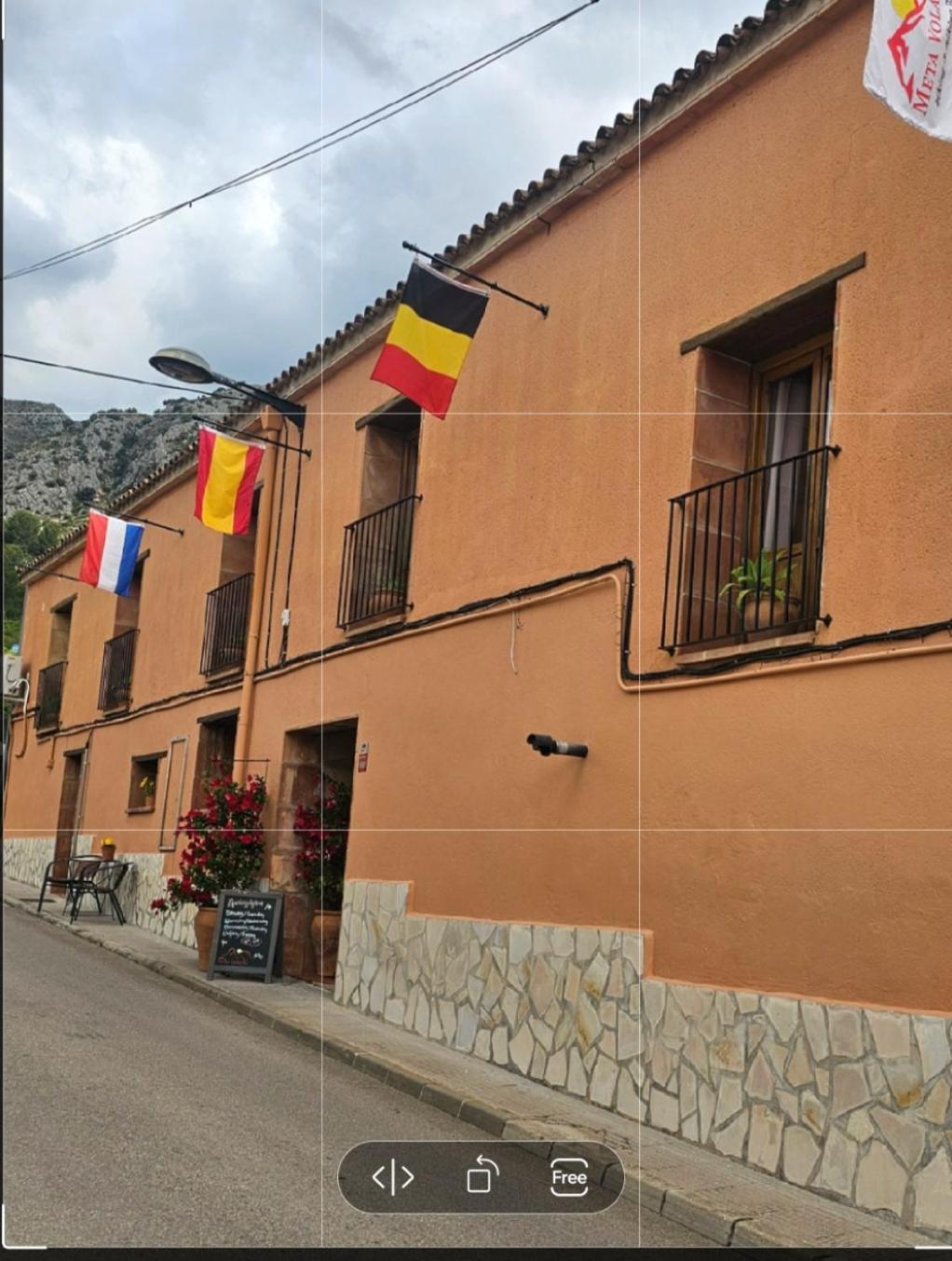 Gasthaus Meta Volante Sagra Exterior foto